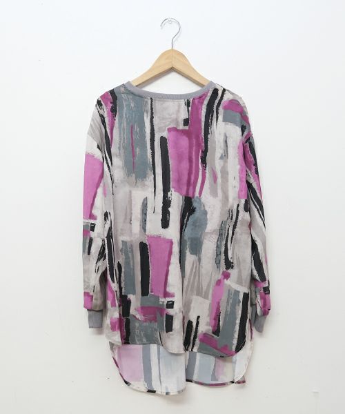 HUMS｜リブ切り替えプルオーバー [[C-5135]][C]