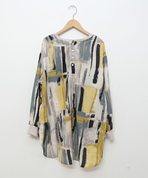 HUMS｜リブ切り替えプルオーバー [[C-5135]][C]