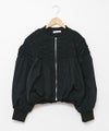 HUMS｜シャーリングデザインブルゾン [[410162]][C]