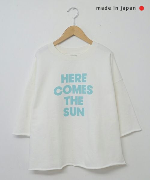 her.｜ロゴプリント7分袖カットソー [[HCTS-COCS]][C]