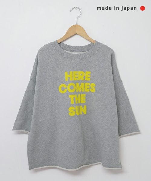 her.｜ロゴプリント7分袖カットソー [[HCTS-COCS]][C]