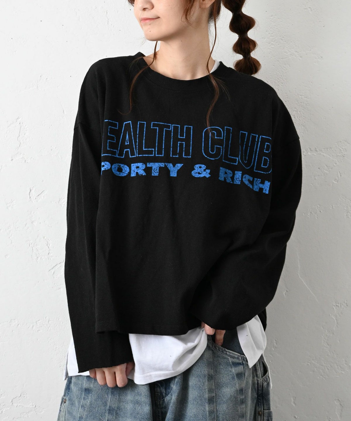  IN THE MARKET｜ロゴプリントTシャツ [[C-2561]][C]