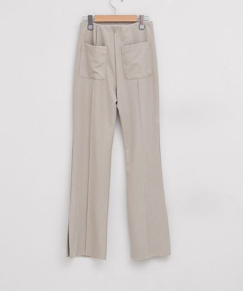 CHIGNON｜ソフトリブフレアパンツ [[3861-069GL]][F] | ma28 ONLINE STORE