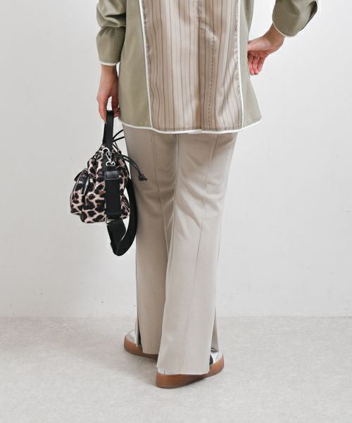 CHIGNON｜ソフトリブフレアパンツ [[3861-069GL]][F] | ma28 ONLINE STORE
