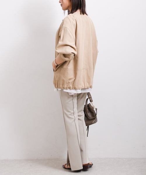 CHIGNON｜ソフトリブフレアパンツ [[3861-069GL]][F] | ma28 ONLINE STORE