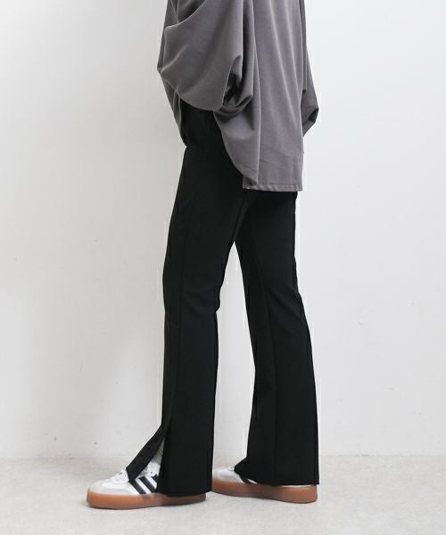 CHIGNON｜ソフトリブフレアパンツ [[3861-069GL]][F] | ma28 ONLINE STORE