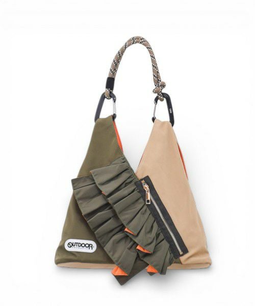 Risley｜バイカラーフリルミニBAG [[R2503-TMB44]][F] | ma28 ONLINE STORE