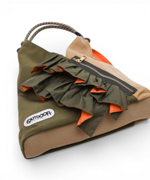 Risley｜バイカラーフリルミニBAG [[R2503-TMB44]][F] | ma28 ONLINE STORE