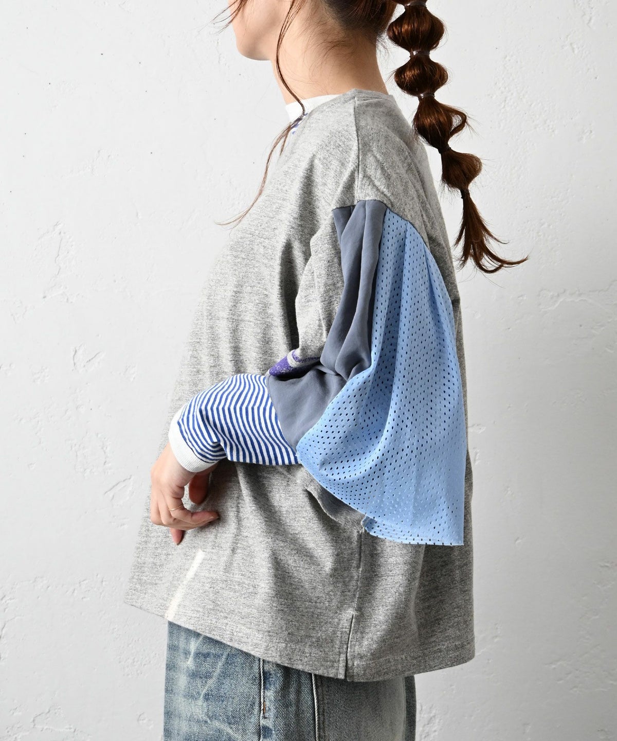 GO TO HOLLYWOOD｜天竺フリフリフットボールTシャツ [[32620408]][C]