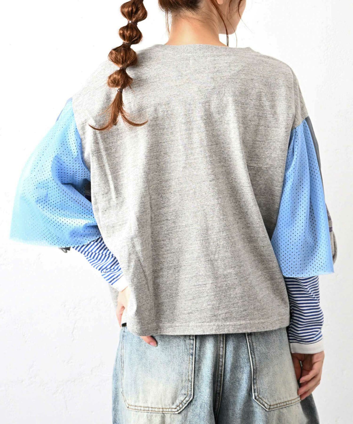 GO TO HOLLYWOOD｜天竺フリフリフットボールTシャツ [[32620408]][C]