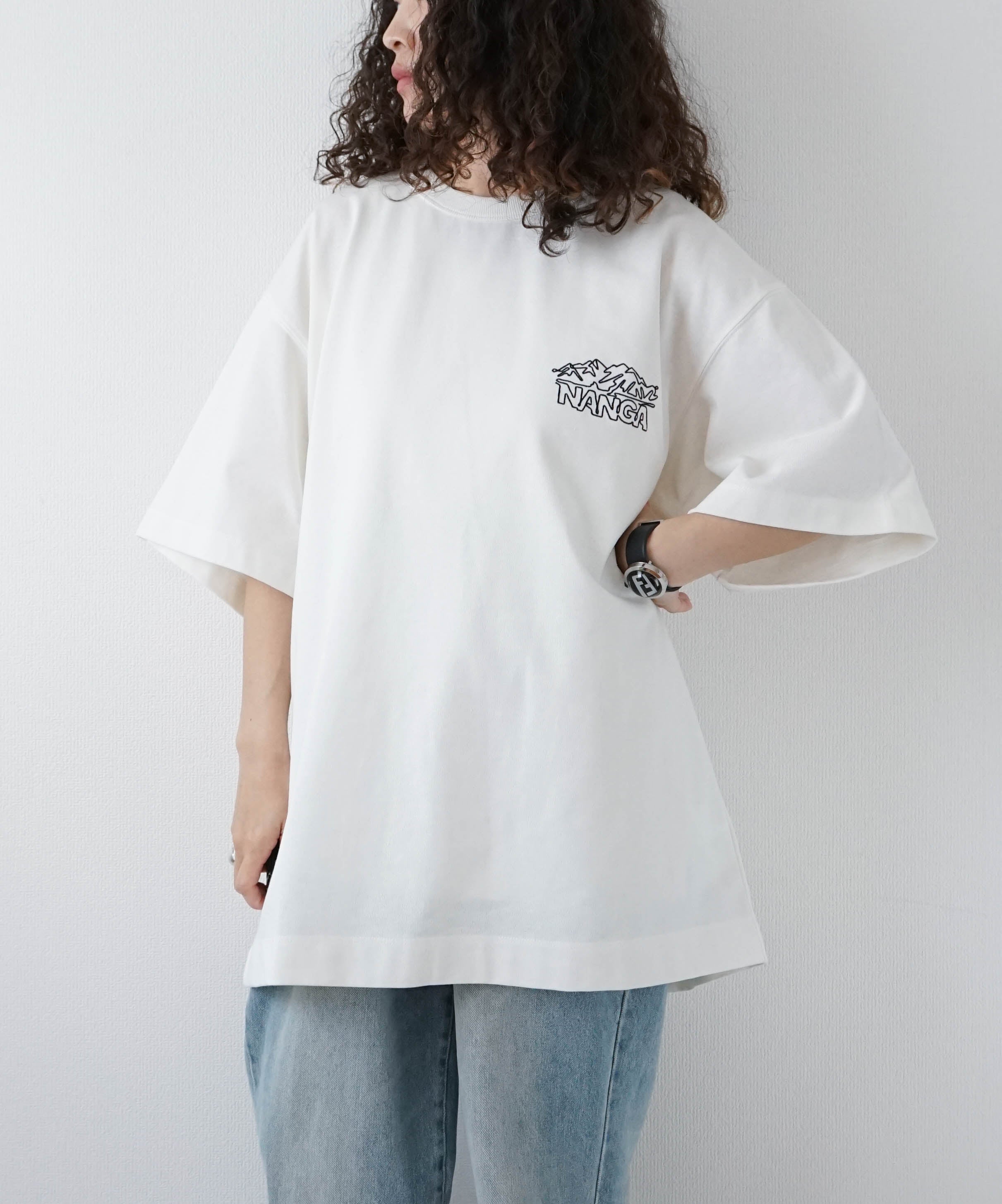NANGA｜ECO HYBRID LINE DRAWING TEE [[N2610-1M038Z]][D] | ma28