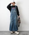 DENIM&DUNGAREE｜8OZデニムジャンバースカート [[22620702]][C]