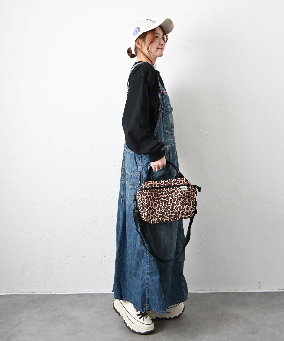 DENIM&DUNGAREE｜8OZデニムジャンバースカート [[22620702]][C]
