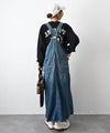 DENIM&DUNGAREE｜8OZデニムジャンバースカート [[22620702]][C]