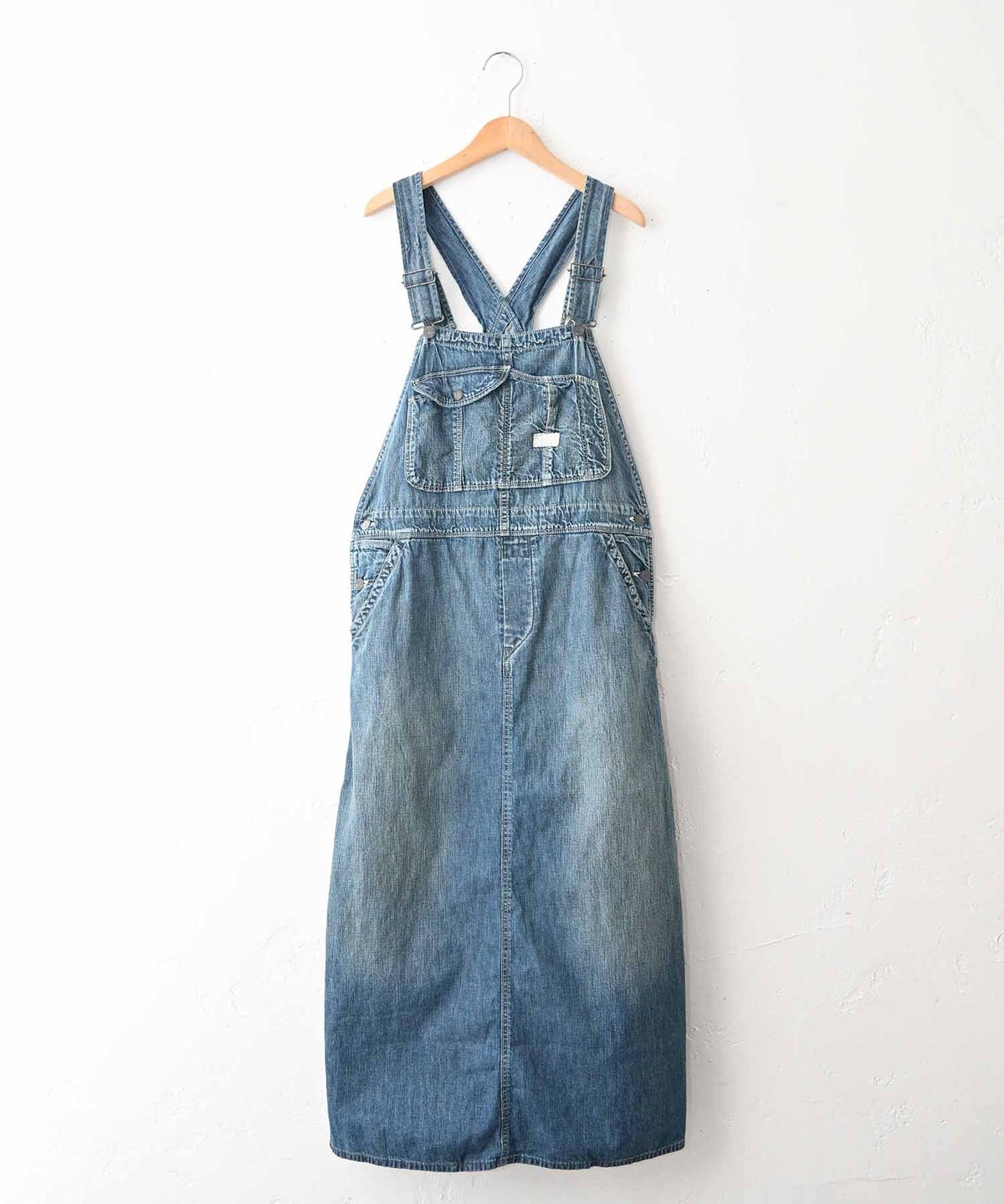DENIM&DUNGAREE｜8OZデニムジャンバースカート [[22620702]][C]