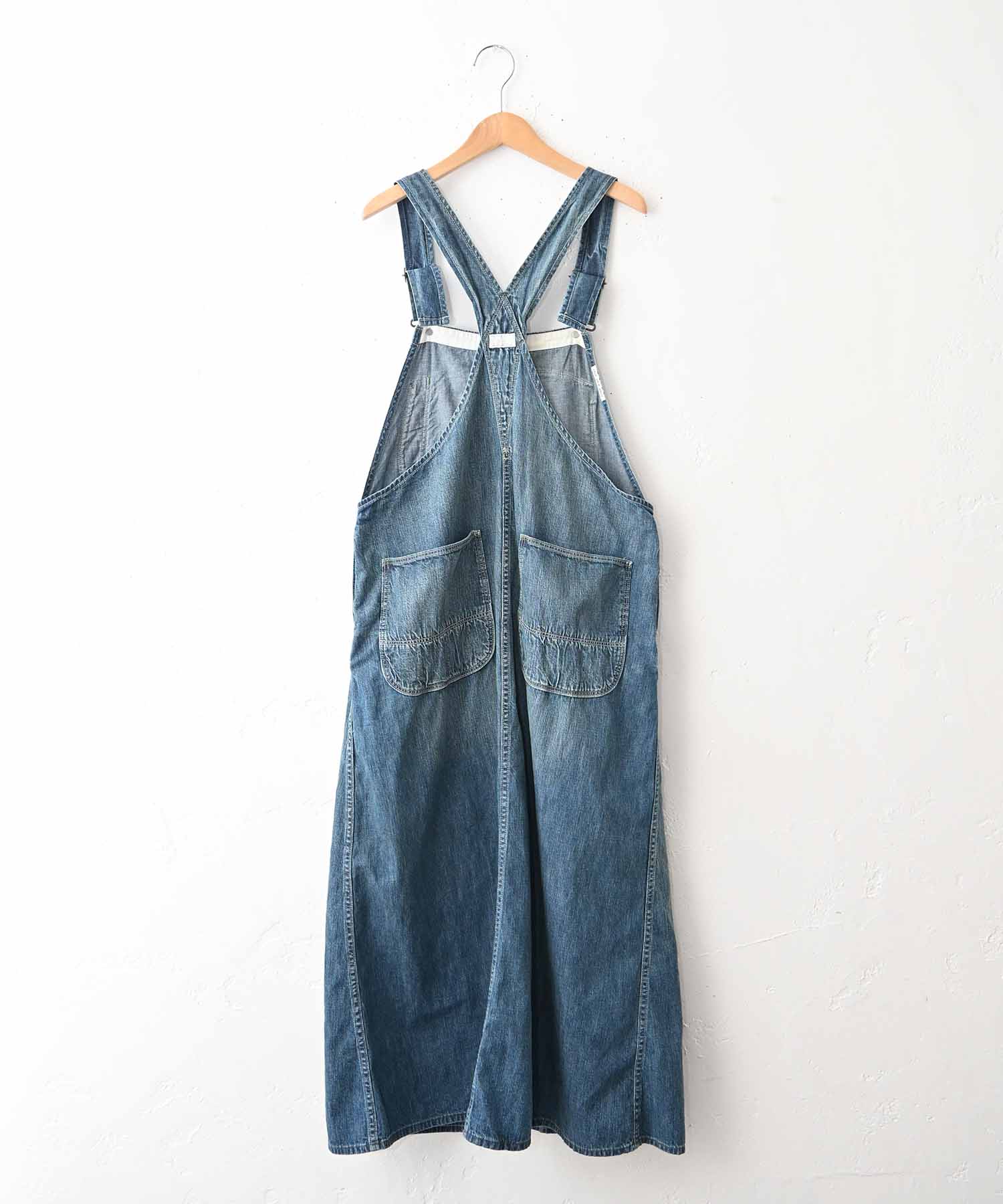 DENIM&DUNGAREE｜8OZデニムジャンバースカート [[22620702]][C] | ma28