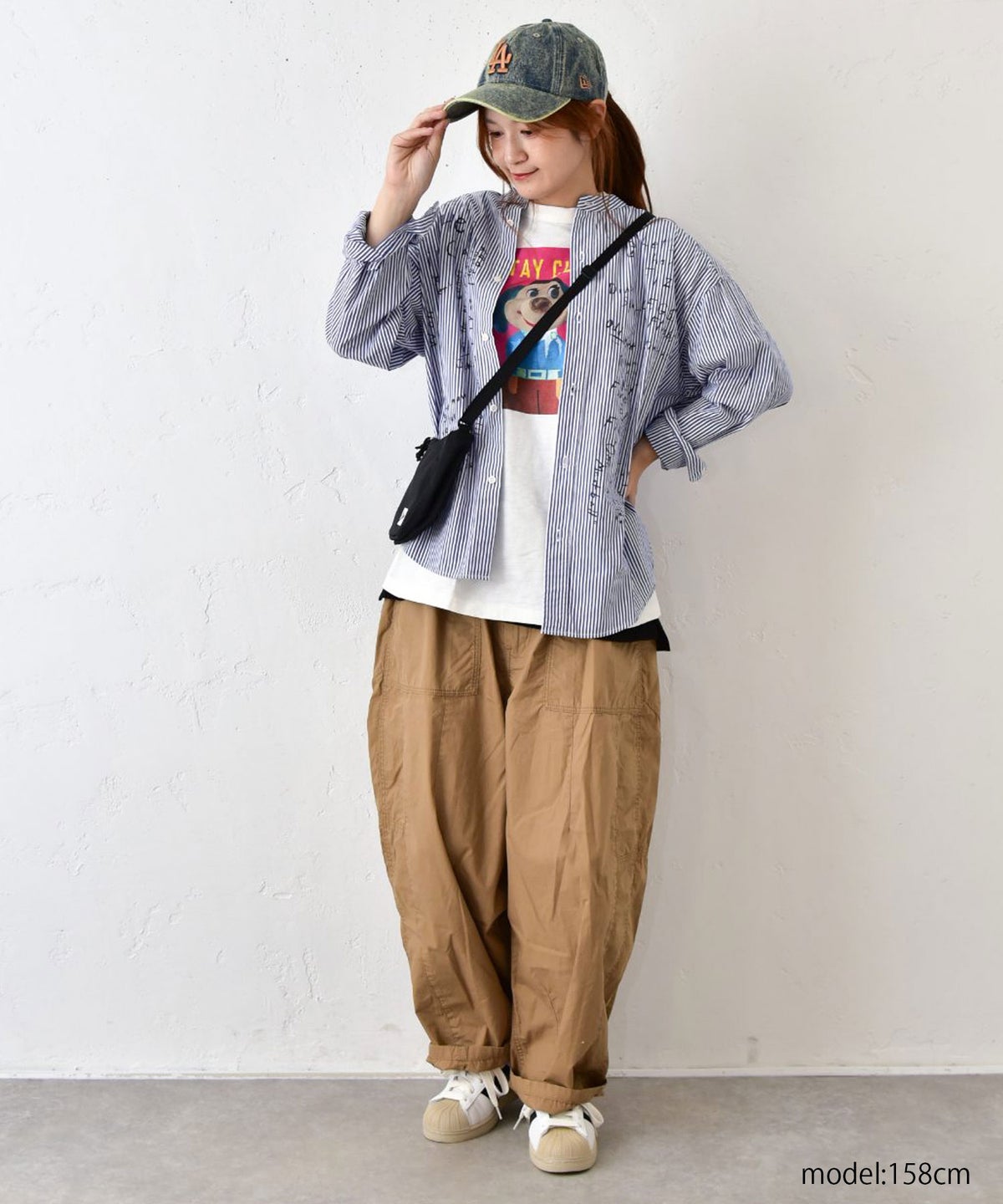 DENIM&DUNGAREE｜天竺STAY CLOSE Tシャツ [[22620403]][C