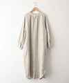 8Mab｜リネンボリュームスリーブ前開きワンピース [[CF-1025HF1300]][C]