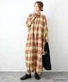 Antiquite's｜タータンチェック前開きワンピース [[1100902]][C]