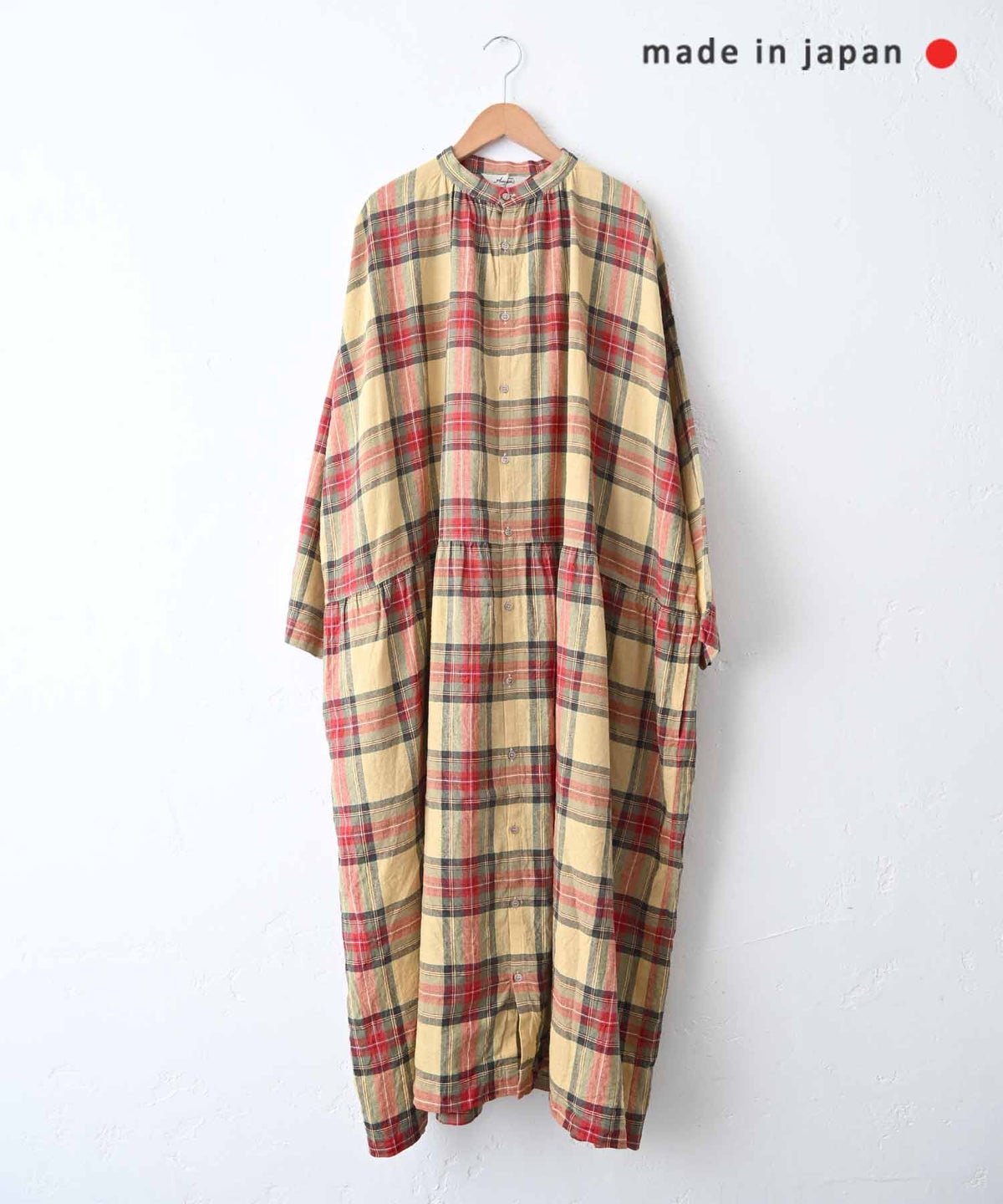 Antiquite's｜タータンチェック前開きワンピース [[1100902]][C]