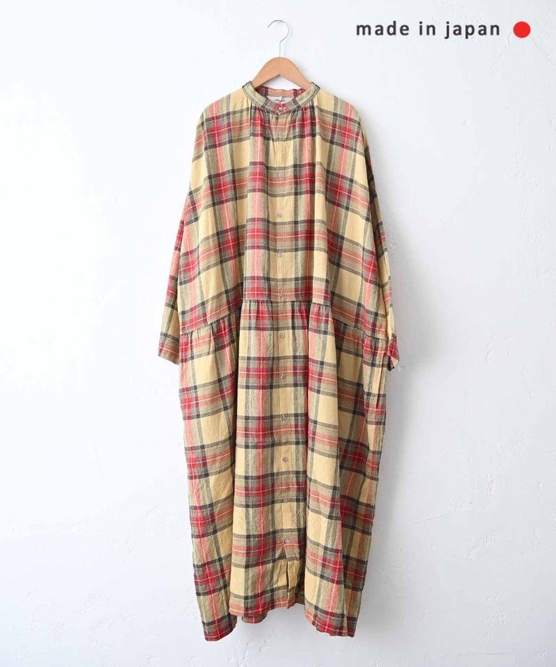 Antiquite's｜タータンチェック前開きワンピース [[1100902]][C]