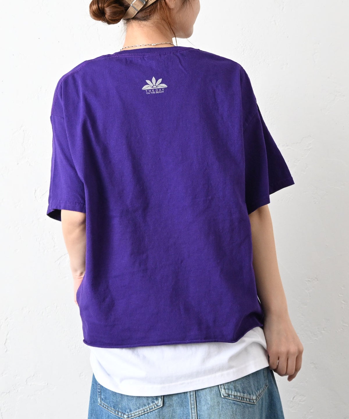 THE DAY｜カットオフ半袖Tシャツ [[TG-260517]][C]