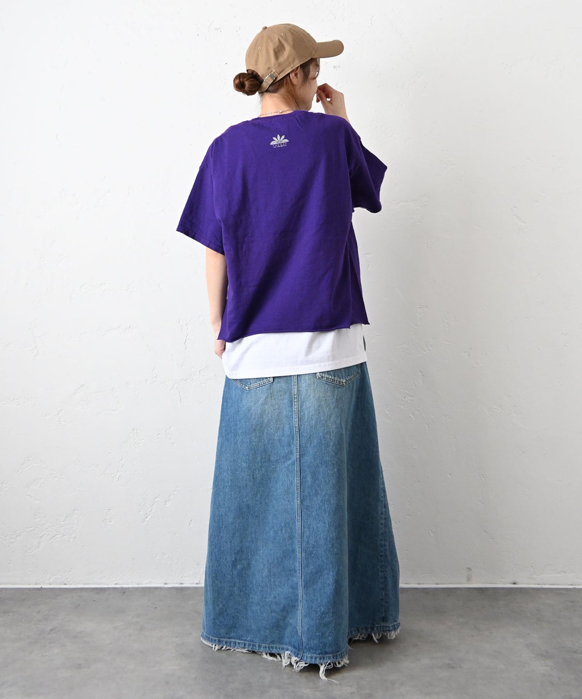 THE DAY｜カットオフ半袖Tシャツ [[TG-260517]][C]