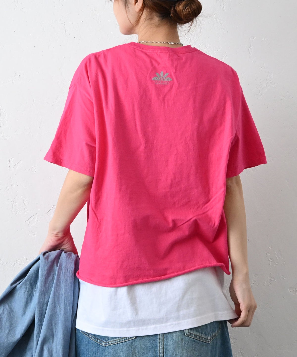 THE DAY｜カットオフ半袖Tシャツ [[TG-260520]][C]