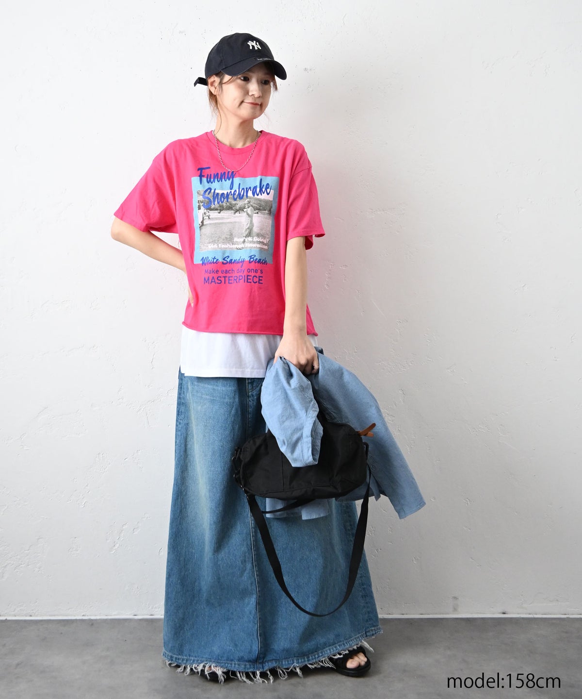 THE DAY｜カットオフ半袖Tシャツ [[TG-260520]][C]