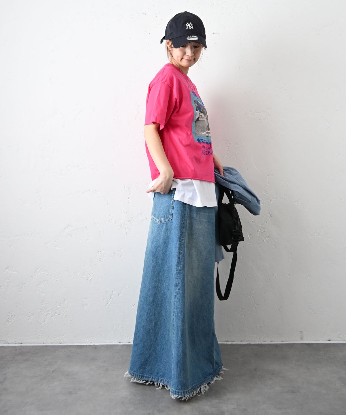 THE DAY｜カットオフ半袖Tシャツ [[TG-260520]][C]