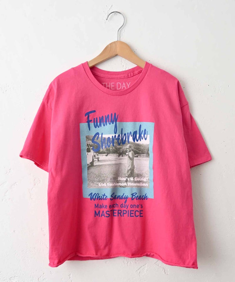 THE DAY｜カットオフ半袖Tシャツ [[TG-260520]][C]