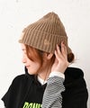 NEW ERA｜OD CUFF KNIT WG COOLMAX BOXLOGO KHA [[14774303]][C]