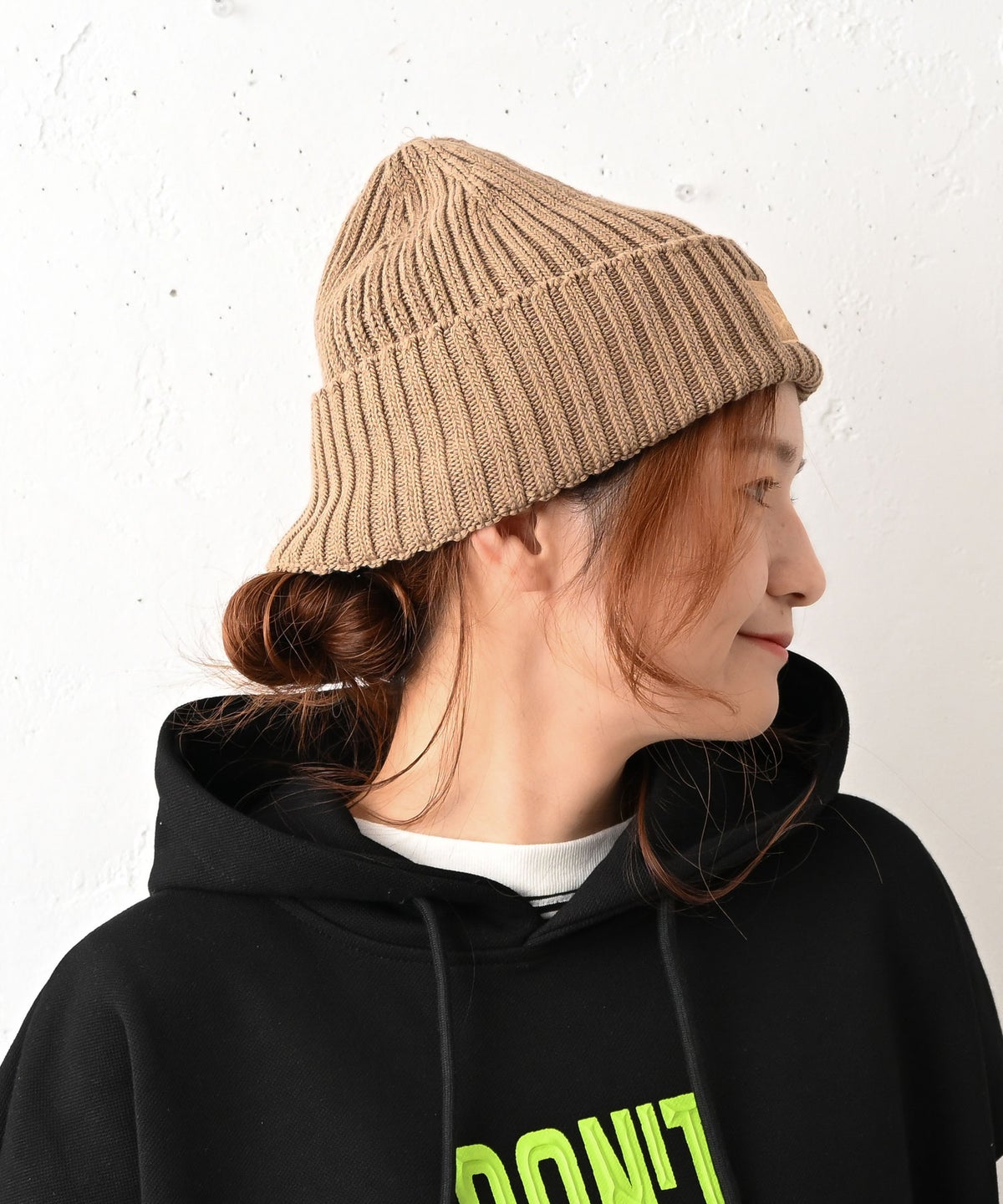 NEW ERA｜OD CUFF KNIT WG COOLMAX BOXLOGO KHA [[14774303]][C]