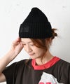 NEW ERA｜OD CUFF KNIT WG COOLMAX BOXLOGO BLK [[14774304]][C]