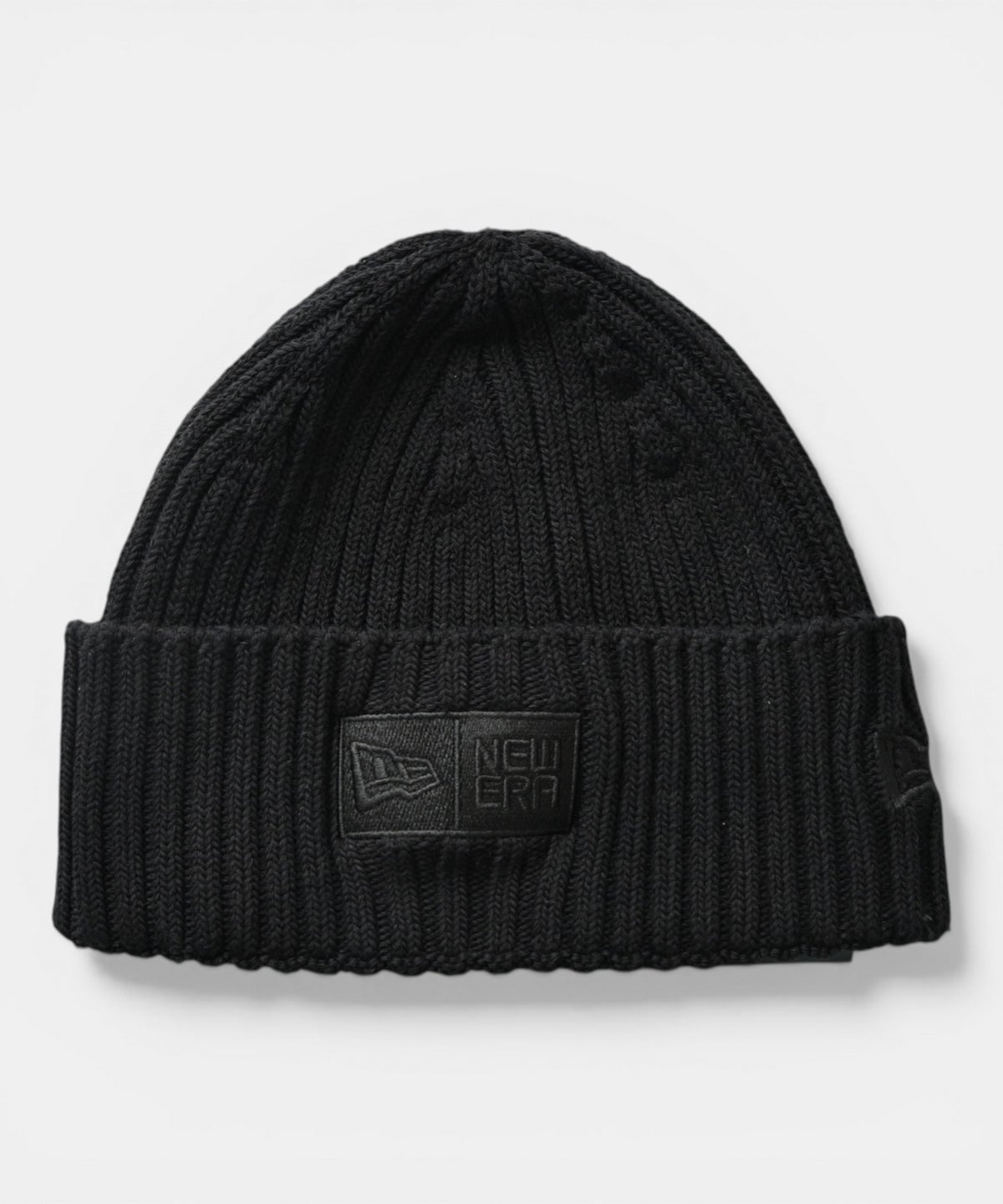 NEW ERA｜OD CUFF KNIT WG COOLMAX BOXLOGO BLK [[14774304]][C]