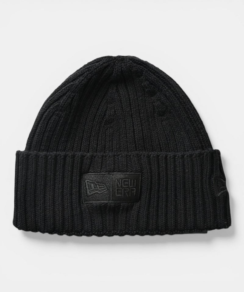 NEW ERA｜OD CUFF KNIT WG COOLMAX BOXLOGO BLK [[14774304]][C]