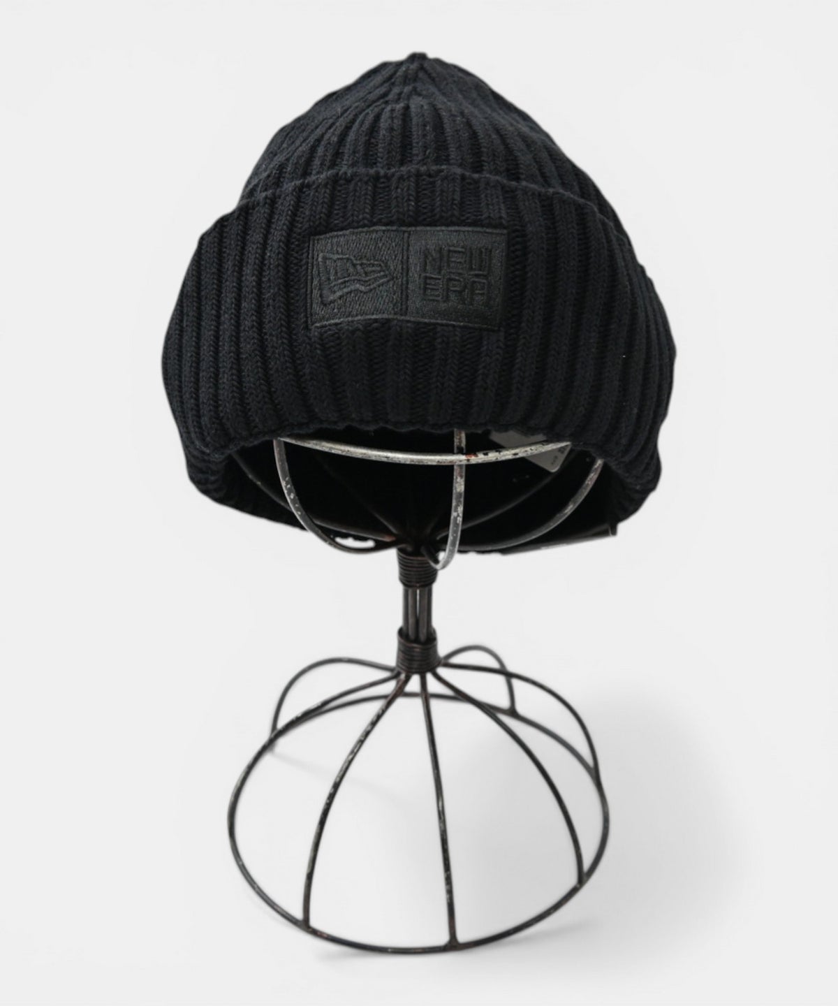 NEW ERA｜OD CUFF KNIT WG COOLMAX BOXLOGO BLK [[14774304]][C]