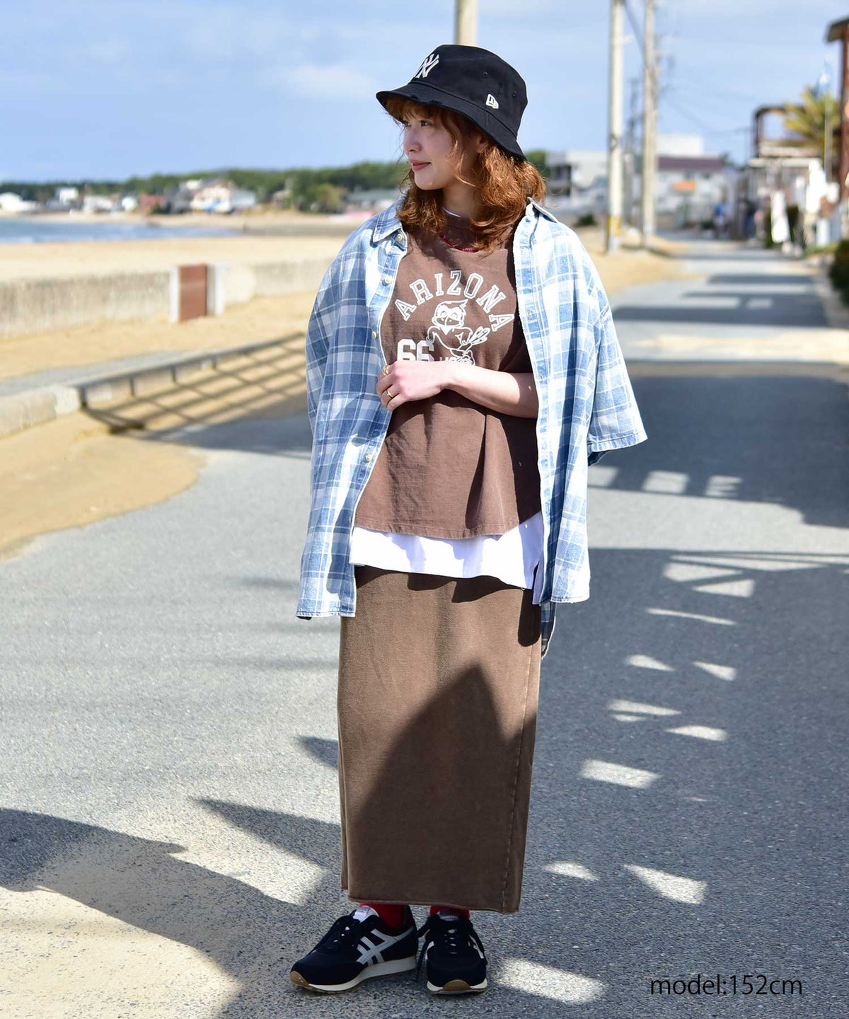 NEW ERA｜BUCKET01 NEYYAN DAMAGED TWILL BLK [[14744774]][C]