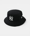 NEW ERA｜BUCKET01 NEYYAN DAMAGED TWILL BLK [[14744774]][C]