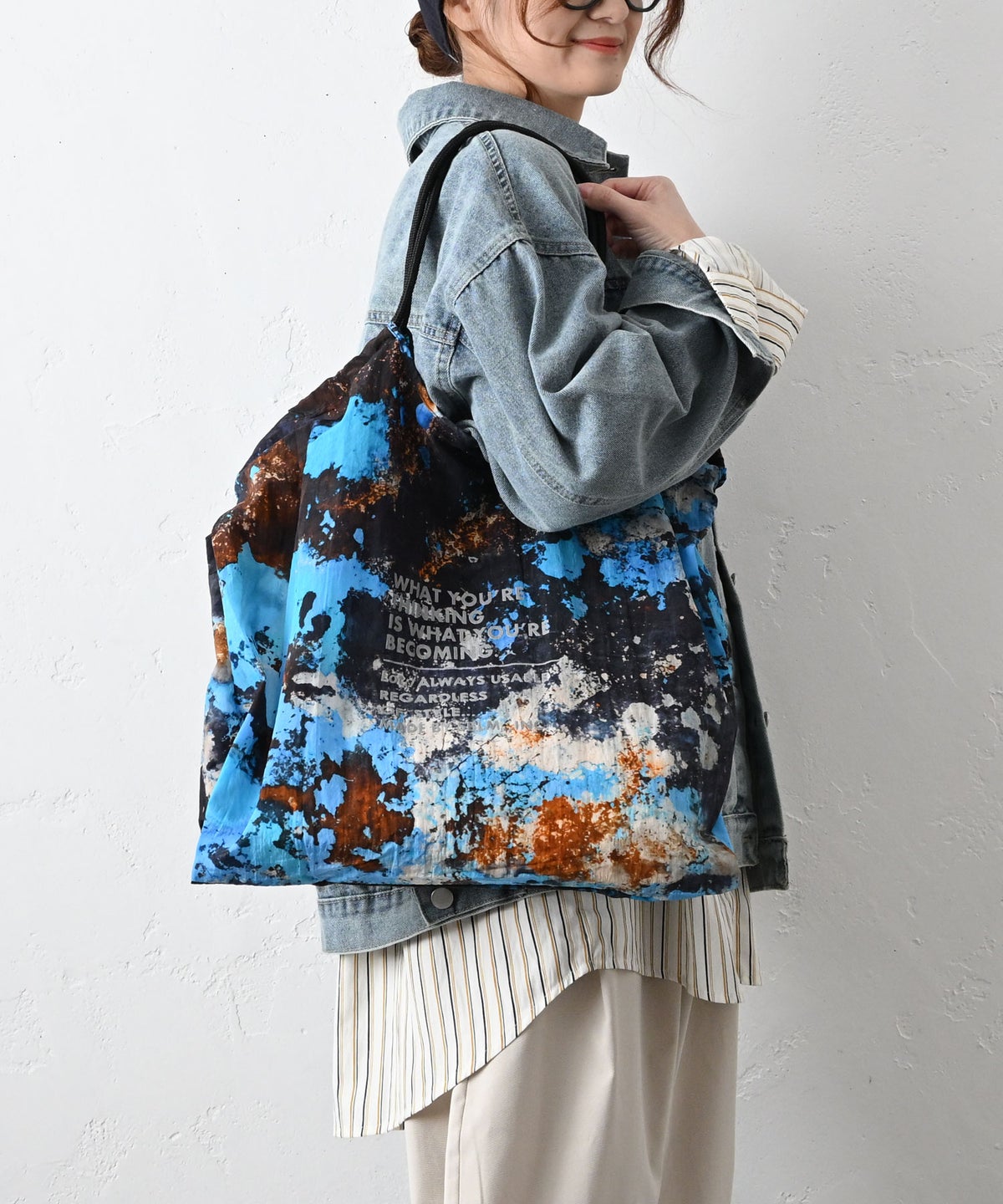 SUBLIME｜ペイントマルシェバッグ [[SB261-0609]][C]