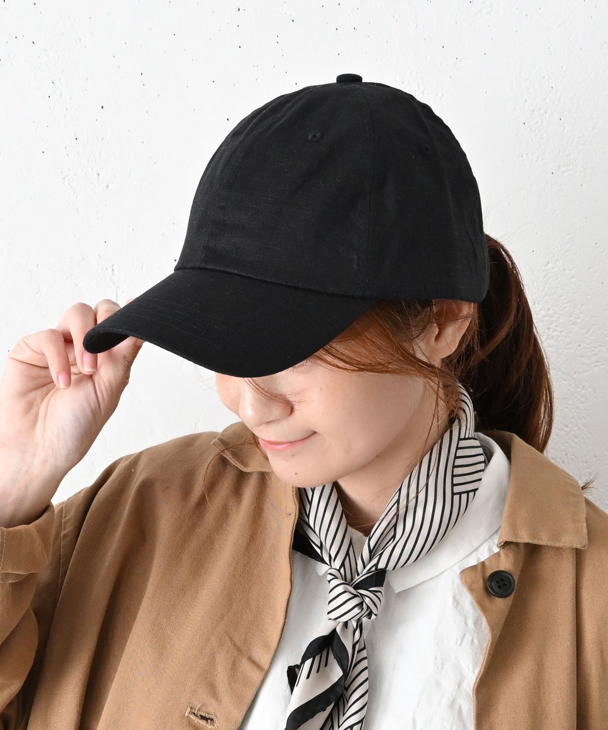 STEVENS&SON｜リネンキャップ [[410-009]][C]