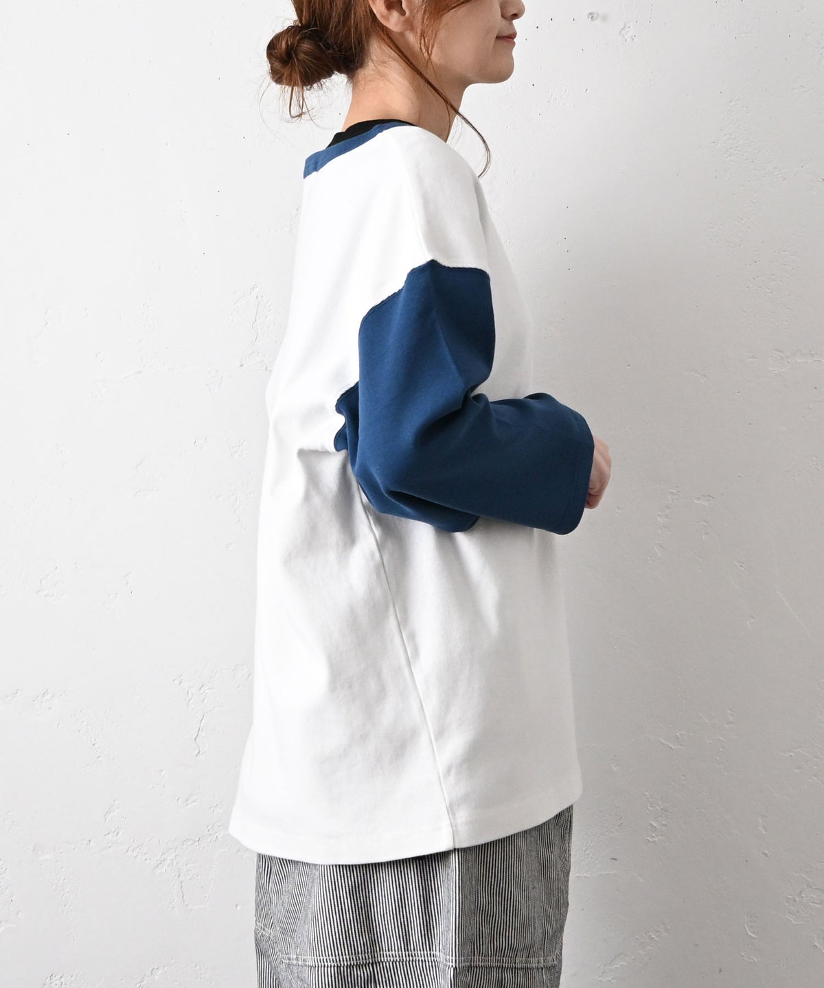 Gives a sense of fullment｜ベースボールカットソー [[661021]][C]