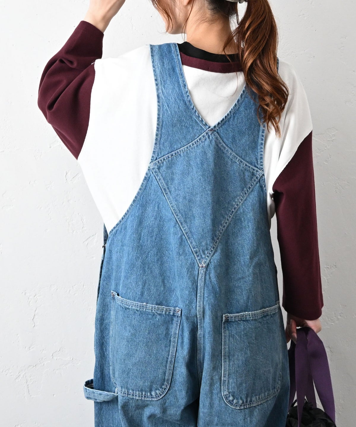 Gives a sense of fullment｜ベースボールカットソー [[661021]][C]