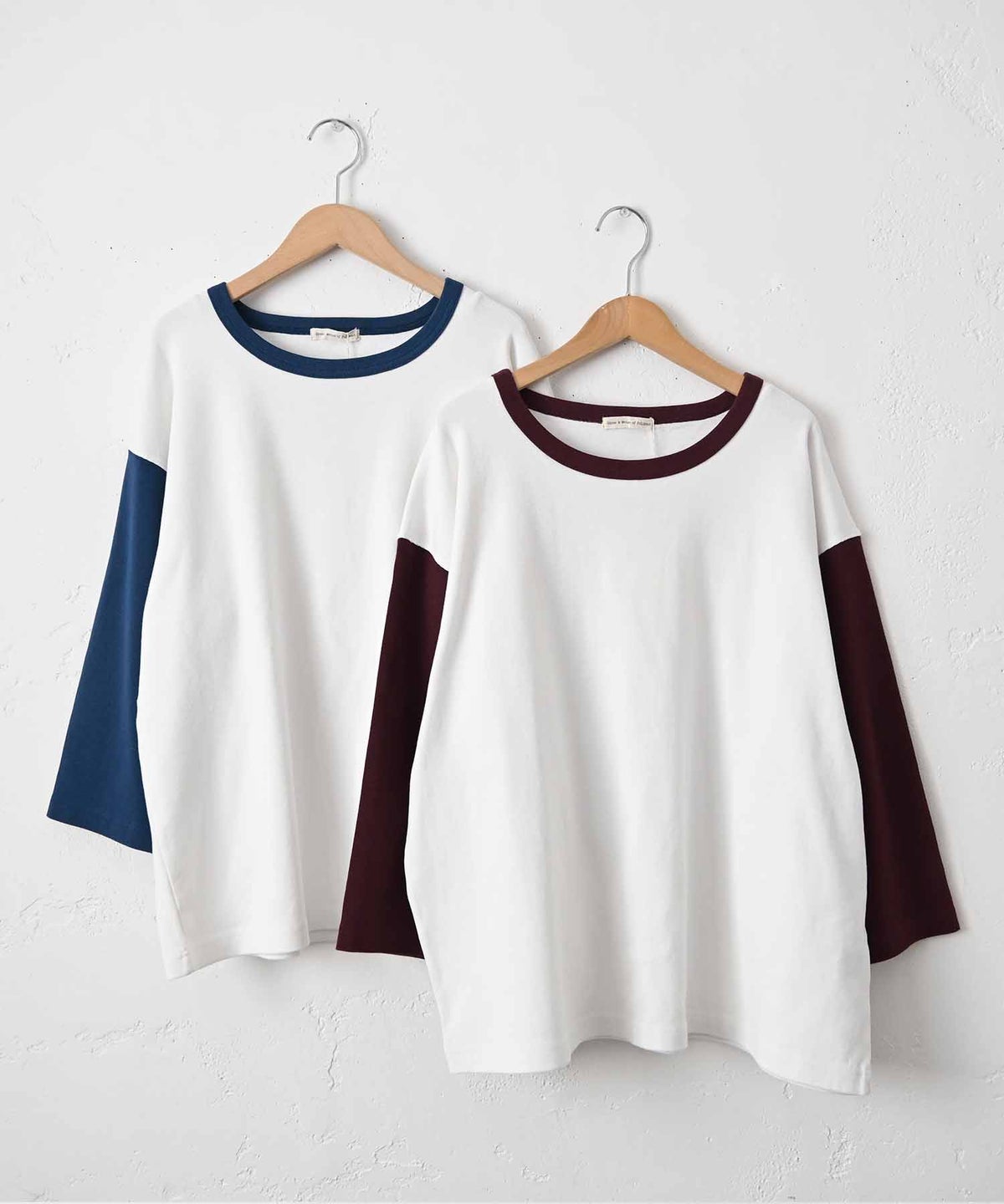 Gives a sense of fullment｜ベースボールカットソー [[661021]][C]