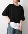 Gives a sense of fullment｜バックプリントホックTシャツ [[861140]][C]