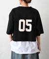 Gives a sense of fullment｜バックプリントホックTシャツ [[861140]][C]