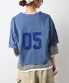 Gives a sense of fullment｜バックプリントホックTシャツ [[861140]][C]