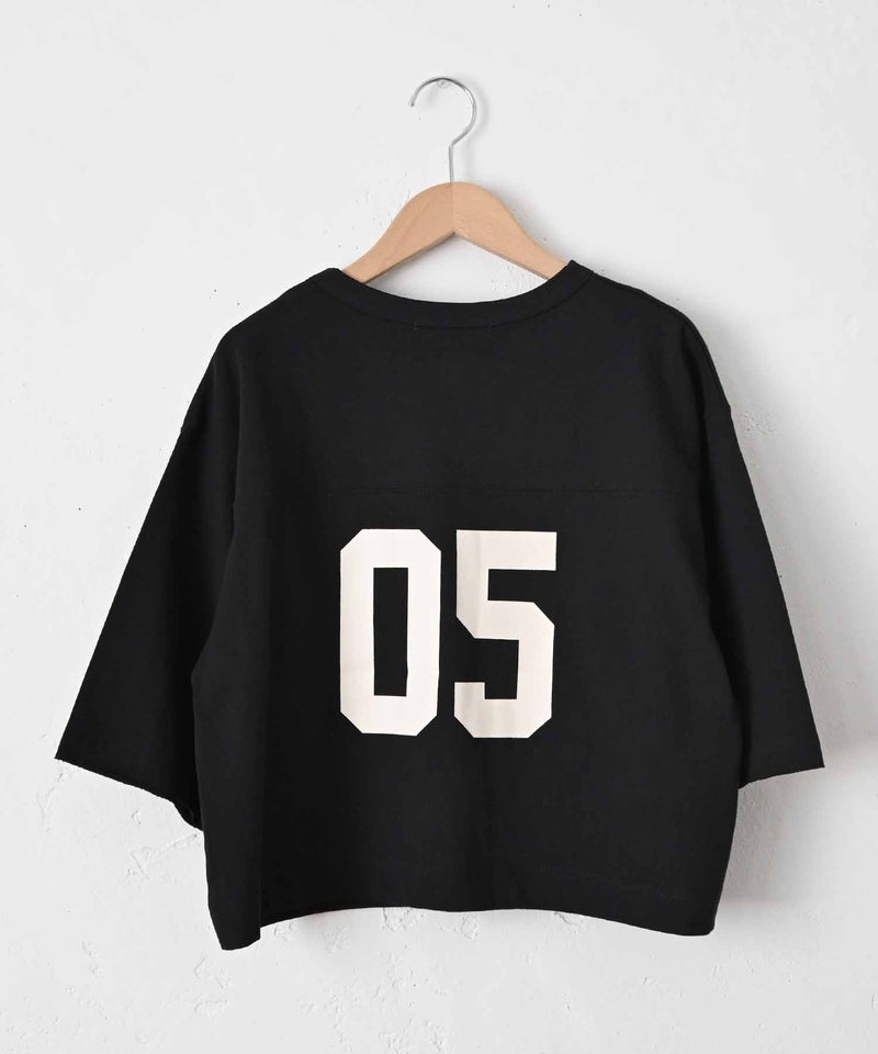 Gives a sense of fullment｜バックプリントホックTシャツ [[861140]][C]