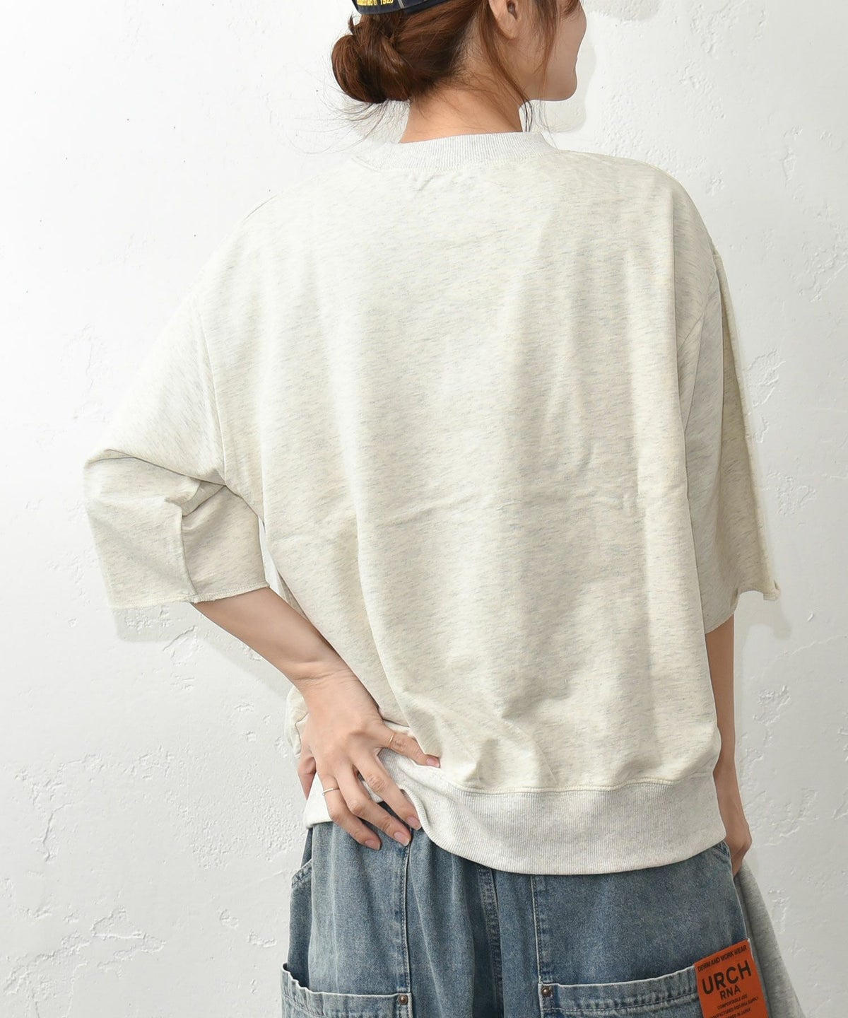 Gives a sense of fullment｜ミニ裏毛カットソー [[861309]][C]