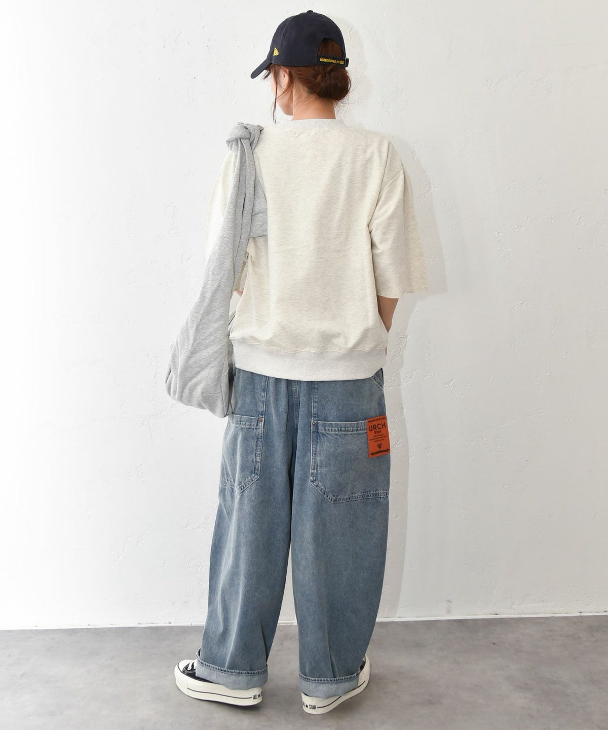 Gives a sense of fullment｜ミニ裏毛カットソー [[861309]][C]